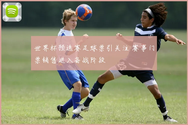 世界杯预选赛足球票引关注 赛事门票销售进入备战阶段