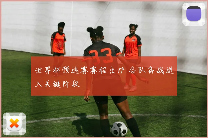 世界杯预选赛赛程出炉 各队备战进入关键阶段