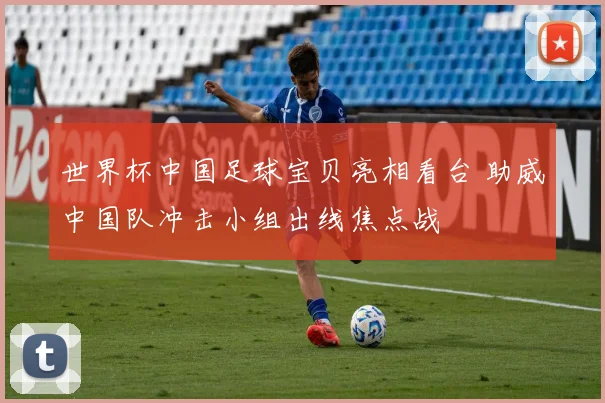 世界杯中国足球宝贝亮相看台 助威中国队冲击小组出线焦点战