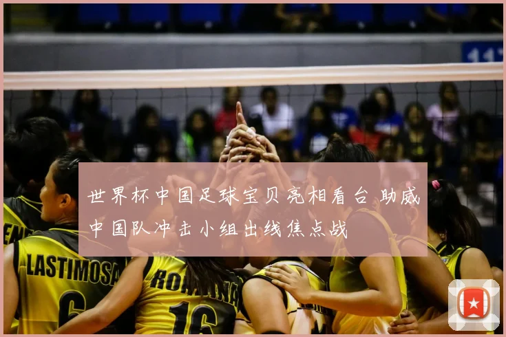 世界杯中国足球宝贝亮相看台 助威中国队冲击小组出线焦点战